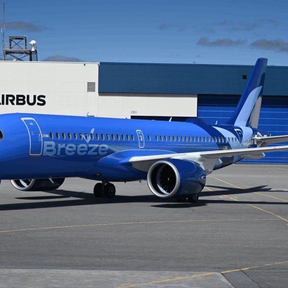 Azorra's First Airbus A220-300 Goes to Breeze Airways
