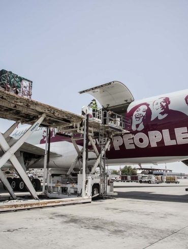 Qatar Airways and Animal Defenders Intl Fly Young Lions Home to South Africa