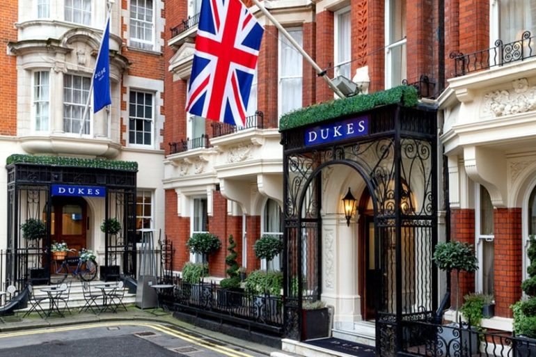 New British Classics Menu at Mayfair's DUKES London