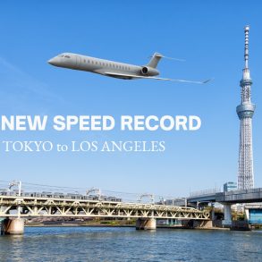 Phenix Jet Cayman Sets New World Speed Record Between Tokyo and Los Angeles
