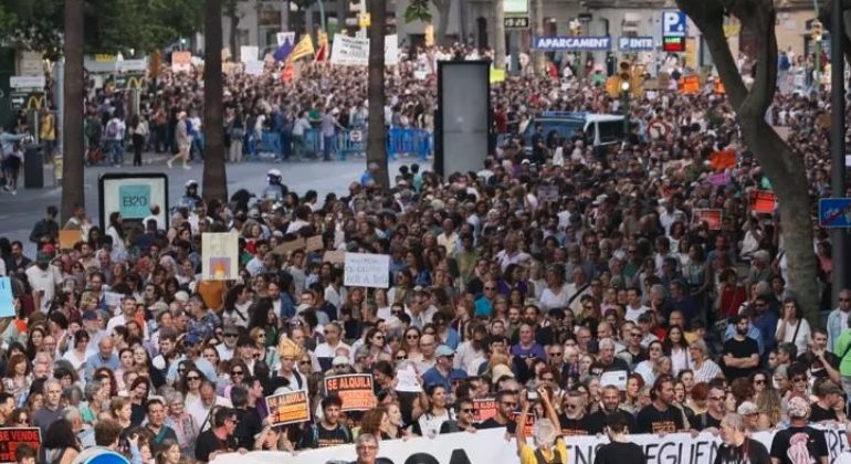 Mallorca Protest