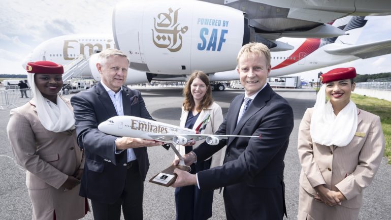 Emirates Joins German Aviation Initiative for Renewable Energy