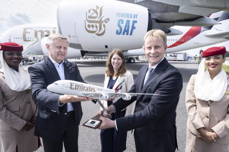 Emirates Joins German Aviation Initiative for Renewable Energy