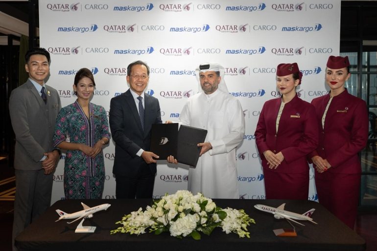 Qatar Airways Cargo and MASkargo Sign Joint Cargo MoU