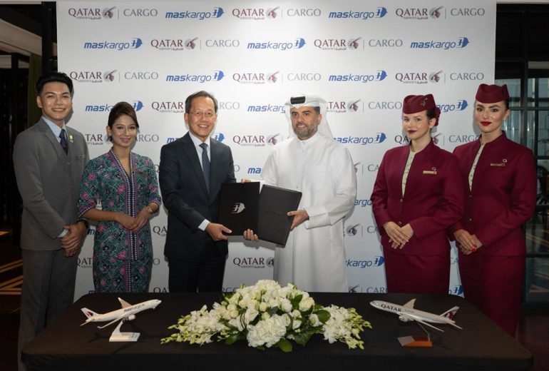 Qatar Airways Cargo and MASkargo Sign Joint Cargo MoU