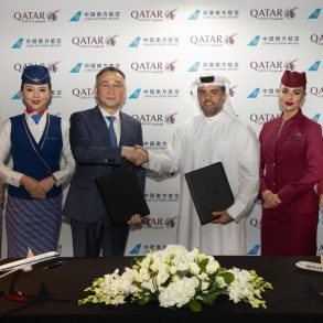 Qatar Airways and China Southern Airlines Sign Codeshare MoU