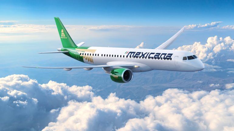 Mexican State Airline Mexicana de Aviación Orders 20 Embraer Jets