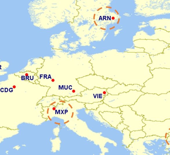 New Tokyo Haneda to Milan, Stockholm and Istanbul Flights on ANA
