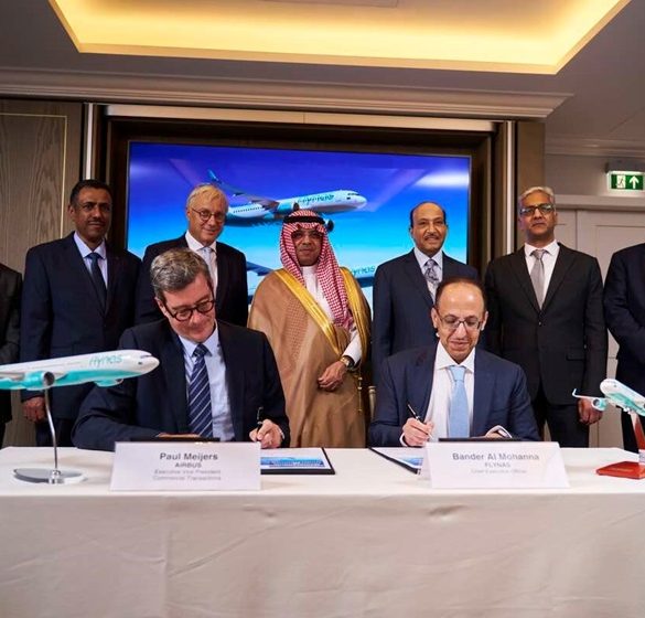 Saudi Flynas Orders 90 New Airbus Planes