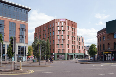 New YOTEL Hotel in Belfast City Center