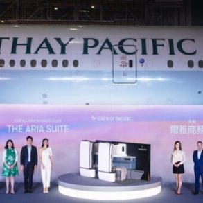 Cathay Pacific Showcases New Aria Suite