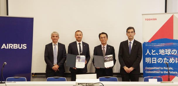 Airbus Partners with Toshiba